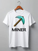 Заказать мужскую футболку в Москве. Футболка классическая От канала Miner от miner - готовые дизайны и нанесение принтов.