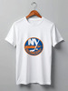 Заказать мужскую футболку в Москве. Футболка классическая New York Islanders от BURNSHIRTS - готовые дизайны и нанесение принтов.