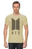 Заказать мужскую футболку в Москве. Футболка классическая B T S от balden - готовые дизайны и нанесение принтов.
