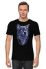 Заказать мужскую футболку в Москве. Футболка классическая Wolf Art от Leichenwagen - готовые дизайны и нанесение принтов.