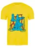 Заказать мужскую футболку в Москве. Футболка классическая Monster от denis01001 - готовые дизайны и нанесение принтов.