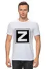 Заказать мужскую футболку в Москве. Футболка классическая Z                                             от Savara - готовые дизайны и нанесение принтов.