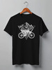 Заказать мужскую футболку в Москве. Футболка классическая Mountain BIke от oneredfoxstore@gmail.com - готовые дизайны и нанесение принтов.