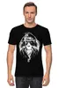 Заказать мужскую футболку в Москве. Футболка классическая Курящая горилла от printik - готовые дизайны и нанесение принтов.