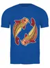 Заказать мужскую футболку в Москве. Футболка классическая Рыбы - Pisces от trend - готовые дизайны и нанесение принтов.