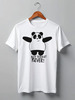 Заказать мужскую футболку в Москве. Футболка классическая Bear Here от oneredfoxstore@gmail.com - готовые дизайны и нанесение принтов.