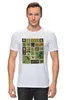 Заказать мужскую футболку в Москве. Футболка классическая Minecraft Explorer от AJIUK - готовые дизайны и нанесение принтов.