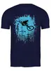 Заказать мужскую футболку в Москве. Футболка классическая MTB Ride от oneredfoxstore@gmail.com - готовые дизайны и нанесение принтов.