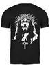 Заказать мужскую футболку в Москве. Футболка классическая Jesus Christ от balden - готовые дизайны и нанесение принтов.