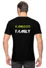 Заказать мужскую футболку в Москве. Футболка классическая KaneGod Family от sickleshop - готовые дизайны и нанесение принтов.