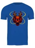 Заказать мужскую футболку в Москве. Футболка классическая Усатый дракон от skynatural - готовые дизайны и нанесение принтов.