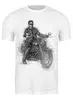 Заказать мужскую футболку в Москве. Футболка классическая The Terminator от Leichenwagen - готовые дизайны и нанесение принтов.