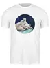 Заказать мужскую футболку в Москве. Футболка классическая Белые медведи от printik - готовые дизайны и нанесение принтов.