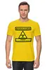 Заказать мужскую футболку в Москве. Футболка классическая BIOHAZARD от Jimmy Flash - готовые дизайны и нанесение принтов.