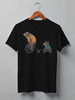 Заказать мужскую футболку в Москве. Футболка классическая Bear Here от oneredfoxstore@gmail.com - готовые дизайны и нанесение принтов.