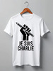 Заказать мужскую футболку в Москве. Футболка классическая Je Suis Charlie, Я Шарли от cherdantcev - готовые дизайны и нанесение принтов.