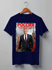 Заказать мужскую футболку в Москве. Футболка классическая PUTIN Design от balden - готовые дизайны и нанесение принтов.