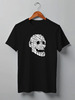 Заказать мужскую футболку в Москве. Футболка классическая ROCK SKULL от cooldesign  - готовые дизайны и нанесение принтов.