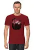 Заказать мужскую футболку в Москве. Футболка классическая Bear Horns от oneredfoxstore@gmail.com - готовые дизайны и нанесение принтов.