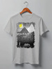 Заказать мужскую футболку в Москве. Футболка классическая From The Mountains от oneredfoxstore@gmail.com - готовые дизайны и нанесение принтов.