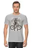 Заказать мужскую футболку в Москве. Футболка классическая Bike Punk  от oneredfoxstore@gmail.com - готовые дизайны и нанесение принтов.