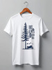 Заказать мужскую футболку в Москве. Футболка классическая Bike Ride от oneredfoxstore@gmail.com - готовые дизайны и нанесение принтов.