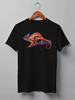 Заказать мужскую футболку в Москве. Футболка классическая Animals от oneredfoxstore@gmail.com - готовые дизайны и нанесение принтов.