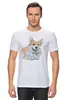 Заказать мужскую футболку в Москве. Футболка классическая Любимый пес от juliafast77 - готовые дизайны и нанесение принтов.