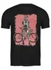 Заказать мужскую футболку в Москве. Футболка классическая Bike Punk  от oneredfoxstore@gmail.com - готовые дизайны и нанесение принтов.
