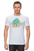 Заказать мужскую футболку в Москве. Футболка классическая Cats Here от oneredfoxstore@gmail.com - готовые дизайны и нанесение принтов.