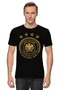 Заказать мужскую футболку в Москве. Футболка классическая Сборная Германии от geekbox - готовые дизайны и нанесение принтов.