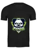 Заказать мужскую футболку в Москве. Футболка классическая Панда от acidhouses - готовые дизайны и нанесение принтов.