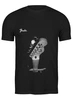 Заказать мужскую футболку в Москве. Футболка классическая Гитара от gent777 - готовые дизайны и нанесение принтов.