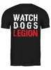 Заказать мужскую футболку в Москве. Футболка классическая ✪Watch Dogs LEGION✪ от balden - готовые дизайны и нанесение принтов.