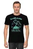Заказать мужскую футболку в Москве. Футболка классическая Bear Here от oneredfoxstore@gmail.com - готовые дизайны и нанесение принтов.