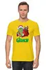 Заказать мужскую футболку в Москве. Футболка классическая Grinch от T-shirt print  - готовые дизайны и нанесение принтов.