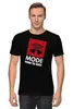 Заказать мужскую футболку в Москве. Футболка классическая Depeche Mode / Behind The wheel от OEX design - готовые дизайны и нанесение принтов.