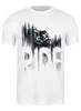Заказать мужскую футболку в Москве. Футболка классическая Mountain Bike от oneredfoxstore@gmail.com - готовые дизайны и нанесение принтов.