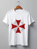Заказать мужскую футболку в Москве. Футболка классическая Umbrella Corporation от game-fan - готовые дизайны и нанесение принтов.