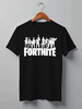 Заказать мужскую футболку в Москве. Футболка классическая FORTNITE от balden - готовые дизайны и нанесение принтов.