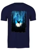 Заказать мужскую футболку в Москве. Футболка классическая Over The Moon от oneredfoxstore@gmail.com - готовые дизайны и нанесение принтов.