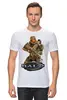 Заказать мужскую футболку в Москве. Футболка классическая Halo 4 от Curipopik - готовые дизайны и нанесение принтов.