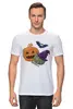 Заказать мужскую футболку в Москве. Футболка классическая Halloween от queen  - готовые дизайны и нанесение принтов.