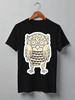 Заказать мужскую футболку в Москве. Футболка классическая Owl Here от oneredfoxstore@gmail.com - готовые дизайны и нанесение принтов.