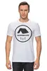 Заказать мужскую футболку в Москве. Футболка классическая Mountains от oneredfoxstore@gmail.com - готовые дизайны и нанесение принтов.