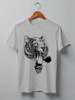 Заказать мужскую футболку в Москве. Футболка классическая Tiger от YellowCloverShop - готовые дизайны и нанесение принтов.