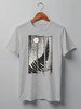 Заказать мужскую футболку в Москве. Футболка классическая Moon Fern от oneredfoxstore@gmail.com - готовые дизайны и нанесение принтов.