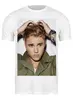 Заказать мужскую футболку в Москве. Футболка классическая Justin Bieber от Vladec11 - готовые дизайны и нанесение принтов.