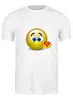 Заказать мужскую футболку в Москве. Футболка классическая "Smiley" от Abstractiya - готовые дизайны и нанесение принтов.