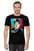 Заказать мужскую футболку в Москве. Футболка классическая Чарли Чаплин от originals - готовые дизайны и нанесение принтов.